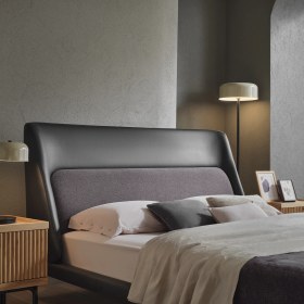 Resim Enza Home Austin Başlıklı Karyola Set 180X200 cm 