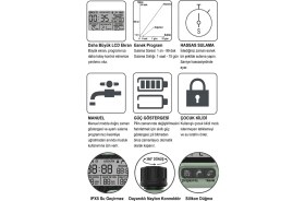 Resim Konk Tools Akıllı Otomatik Bahçe Sulama Zamanlayıcısı - Ipx5 Su Geçirmez & LCD Ekran 