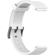 Resim Trendooze Homyl Xiaomi Akıllı Saat Kayışı - Silika Jel Beyaz 