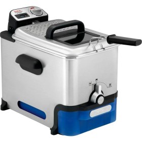 Resim Tefal FR8040 Oleoclean Pro Inox & Design Fritöz 2300W 12 kg 