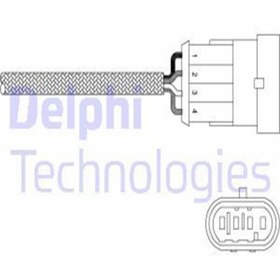 Resim Delphi Es20302-12b1 Lambda - Oksijen Sensoru (fiat: Palio-albea-doblo 1.216v) 46751082 (wa739669) 