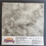 Resim BRC Desing Decohandy Pvc Duvar Karosu 30X30CM 4'lü Paket - Mermer Desenli Siyah 0,36M2 