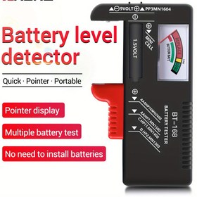 Resim ANENG BT-168 Gösterge Pil Test Cihazı Lityum pil kapasite test cihazı ekran ızgarası analizörü AAA AA düğme pili Yok 