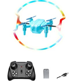 Resim oyuncakgidiyor 360° HALO Effect Akrobat Full LED Işıklı Drone 2.4GHz Uzaktan Kumanda Kamerasız 