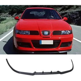 Resim MKG Seat Leon Mk1 1999 - 2005 Ön Lip Mat Siyah Ön Tampon Lip 