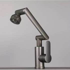 Resim Chuangyinshop Abs Malzeme G1 2 Evrensel Döner Sıcak Soğuk Batarya Gri Zemin Tipi Su Girişli 