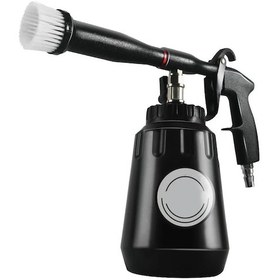 Resim Profesyonel Yüksek Basınçlı Araba Temizleme Tabancası Araba İç Temizleyici Kahverengi 