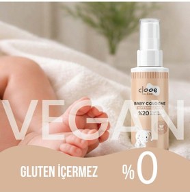 Resim Hassas Ciltlere Özel Organik Aloe Vera Özlü Süt ve Vanilya Kokulu Soft Vanilla Milk Bebek Kolonyası Çanta Boyu 2'li 