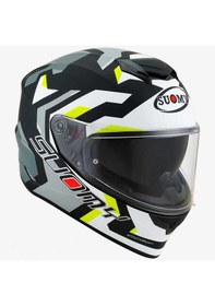 Resim Suomy Stellar Kask Swıft Mat Beyaz Sarı 