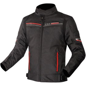 Resim LS2 SHADOW MONT SİYAH-KIRMIZI 