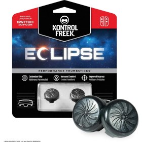 Resim Cosmostech Kontrolfreek Eclipse Nintendo Switch Joy-Con & Switch Lite Uyumlu | 2’li Performans Thumbstick | Siyah 