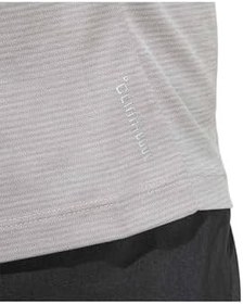 Resim adidas Running Essentials Kadın Gri Yuvarlak Yaka Tişört 