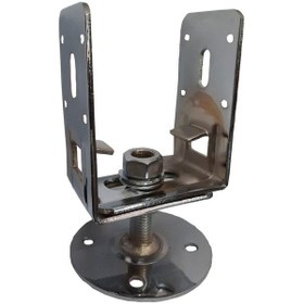 Resim Krom Ayarlı Tablalı Pergole Ayağı 