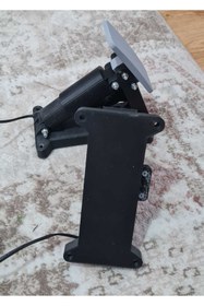 Resim KAPLAN 3D BASKI Direksiyon seti için gaz ve fren pedalı 