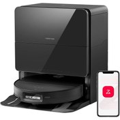 Resim Roborock Akıllı Robot Süpürge siyah Saros 10, 22.000Pa Emiş Gücü, Engel Algılama, Dolaşmayan Ana Fırça 