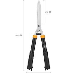 Resim Uzunluğu 59 Cm Olan Çit Budama Makinesi, Sertleştirilmiş Çelik Bıçaklar 