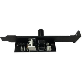Resim Fan hız kontrol kiti 3 pin kasa arkası pc fan hız denetleyicisi 