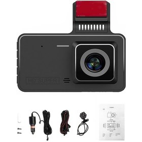 Resim 1080p Dvr Dash Kamera 4 İnç Araba Dash Kamerası Sürüş Kaydedici 170 Geniş Açı Dokunmatik Ekran Desteği Gece Görüşü Döngü Kaydı Hareket Algılama Geri Vites Görüntüsü 