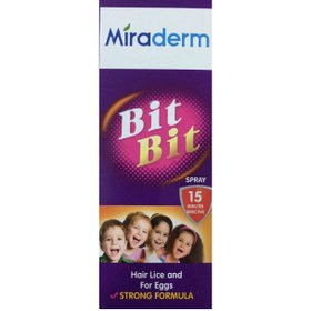Resim Miraderm BitBit Spreyi ve Tarak 100 ml 