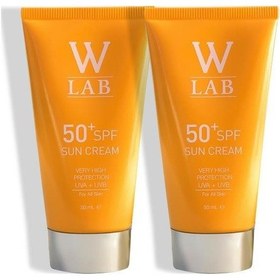 Resim W-Lab SPF50 Kozmetik Güneş Kremi 2 x 50 ML 