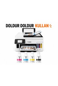 Resim Canon Maxıfy GX6140 Photoink Mürekkepli Tanklı Çok Fonksiyonlu Yazıcı 