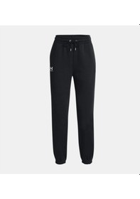 Resim Kadın UA Essential Fleece Eşofman Altı 1373034-001 Siyah 