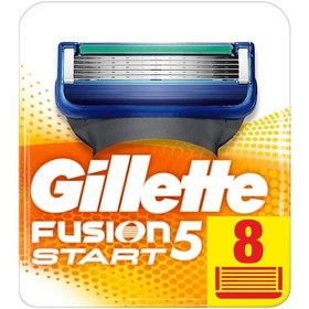 Resim Gillette Fusion Sport Yedek Tıraş Bıçağı 8 Adet 