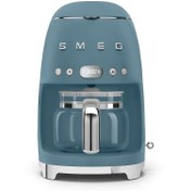 Resim 50'S Style DCF02 Mat Storm Blue® Filtre Kahve Makinesi Special Edition 