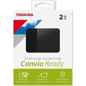 Resim Toshıba Hdtp320ek3aa, Canvio Ready, 2tb, 2.5&quot Usb 3.0, Taşınabilir, Harici Hdd, Black 