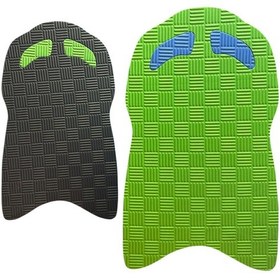 Resim Yüzme Tahtası Klasik Çift Renk Siyah -yeşil 