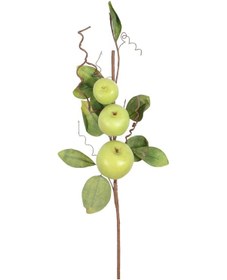 Resim Yapay Çiçek Deposu Yapay Meyve Dalı 60 Cm Elma 