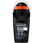 Resim Loreal Paris Men Expert Carbon Protect Anti Perspirant Roll On 50 ml 