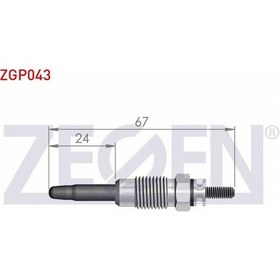 Resim Cıtroen Berlıngo Mf 1.9d 1996-2008 Kızdırma Buji 11v Mkd00066 