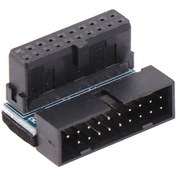 Resim Ph19B Masaüstü Anakart Usb3.0 19Pin / 20Pin Dikey Soket Adaptörü 