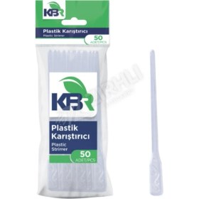 Resim 3 Adet Kbr Plastik Karıştırıcı 50'li 
