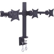 Resim Masa Destekli Üçlü Monitör Ve Tv Standı (kelepçeli) 13-24 Inç 
