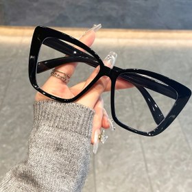 Resim 1 Çift Kadın Moda Kedi Gözü Gözlük - Hafif Şeffaf Lensler & Siyah Çerçeve, Tam Kenar Tasarım, Günlük Kullanım, Ofis ve Parti Aksesuarı, Minimalist Tarz, Rahat Kullanım, Stil Sahibesi İçin Trend Ürün, Şık Gözlük, Dayanıklı Çerçeve, Yüksek Kalite Dekoratif Gözlük, Aksesuar Severler İçin 