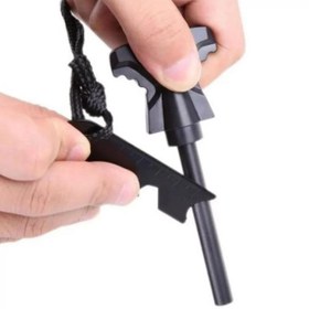 Resim Genel Markalar Magnezyum Çubuk 1.Sınıf Ateş Başlatıcı Kamp Çakmaktaşı Kit 3 in 1 