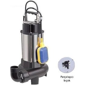 Resim Impo V1100Df 1.5 Hp 220V Bıçaklı Pis Su Dalgıç Pompa 