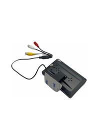 Resim 12V Park Sensörü Gece Görüşlü Kamera Ekran 4.3" Lcd 22.5 Mm Siyah N11.1 