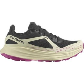Resim Salomon 474509 Ultra Flow W Black/transparent Yellow/rose Violet Kadın Outdoor Ayakkabı Siyah 