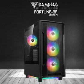 Resim GAMDIAS GAMDIAS FORTUNE-BF, i7-12700, 16Gb Ram, 500Gb NVMe SSD, 8Gb GDDR6 RTX3070 Ekran Kartı, 750W Kasa, Free Dos GAMING PC 