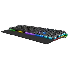 Resim Gamebooster G98 Spırıt Rgb Blue Optik Swıtch Su Geçirmez Mekanik Siyah Oyuncu Klavyesi 