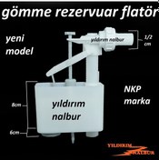 Resim Nkp Yeni Gömme Rezervuar Flatörü 1/2 Nkp Marka Kalite Beyaz 