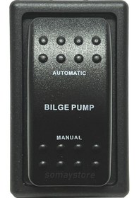 Resim Goldsea Marine Tekne Anahtar Switch Sintine (Işıksız-Yaylı) Auto- 