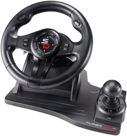 Resim Subsonic Superdrive - Xbox Serie X/S, PS4, Xbox One, PC için Pedallı GS550 Racing direksiyon simidi (tüm oyunlar için programlanabilir) (Xbox Series X///) 