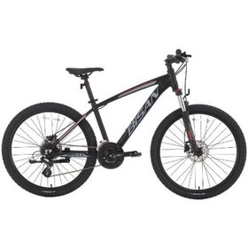 Resim Bisan MTX 7300 ERKEK DAĞ BİSİKLETİ 39.5 CM HD 26 JANT 24 VİTES MAT SİYAH GRİ 