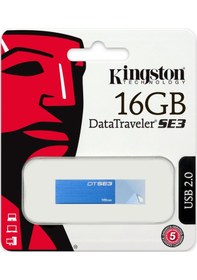 Resim Kingston DataTraveler SE3 DTSE3 KC-U6816-4C1B 16 GB Usb 2.0 Flash Bellek 