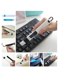 Resim Ergonomik Mini Çok Amaçlı Klavye Temizleme Fırçası 