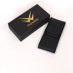 Resim One Watch El Yapımı Saffiano Dana Derisi Saat Kesesi - Saat Kutusu 